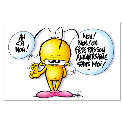 On fête pas son anniversaire sans moi