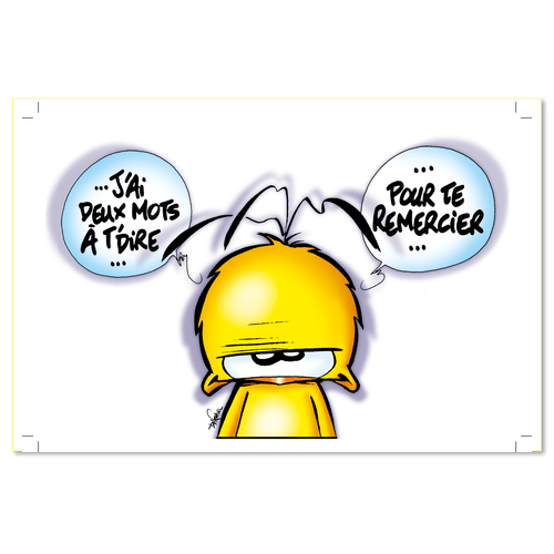 J'ai 2 mots à te dire