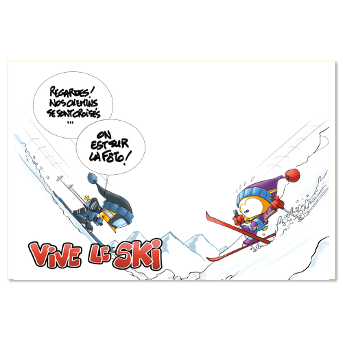 Vive le ski Chute