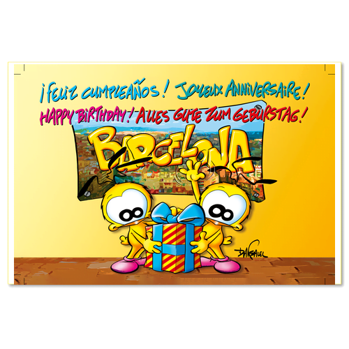 Joyeux Anniversaire de Barcelone