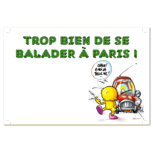 Trop bien de se balader à Paris
